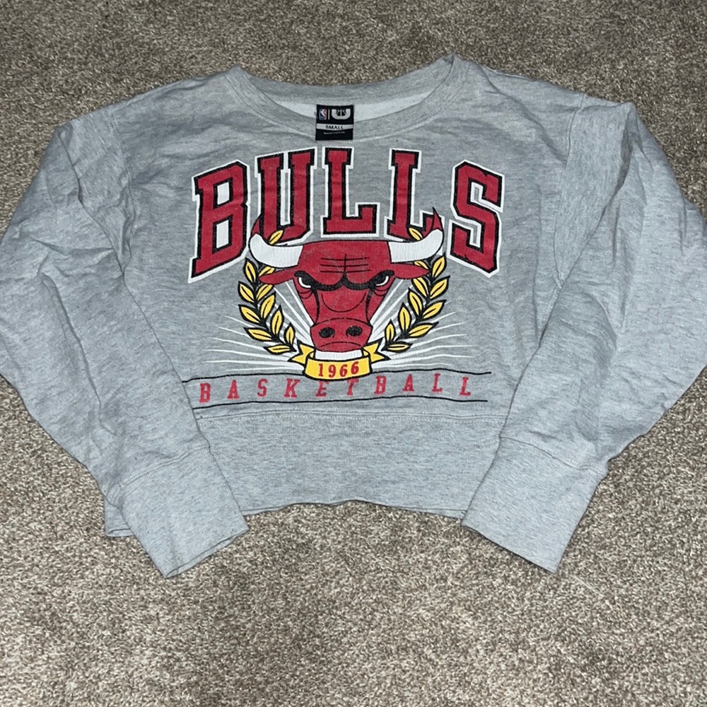 Chicago bills cropped sweatshirt